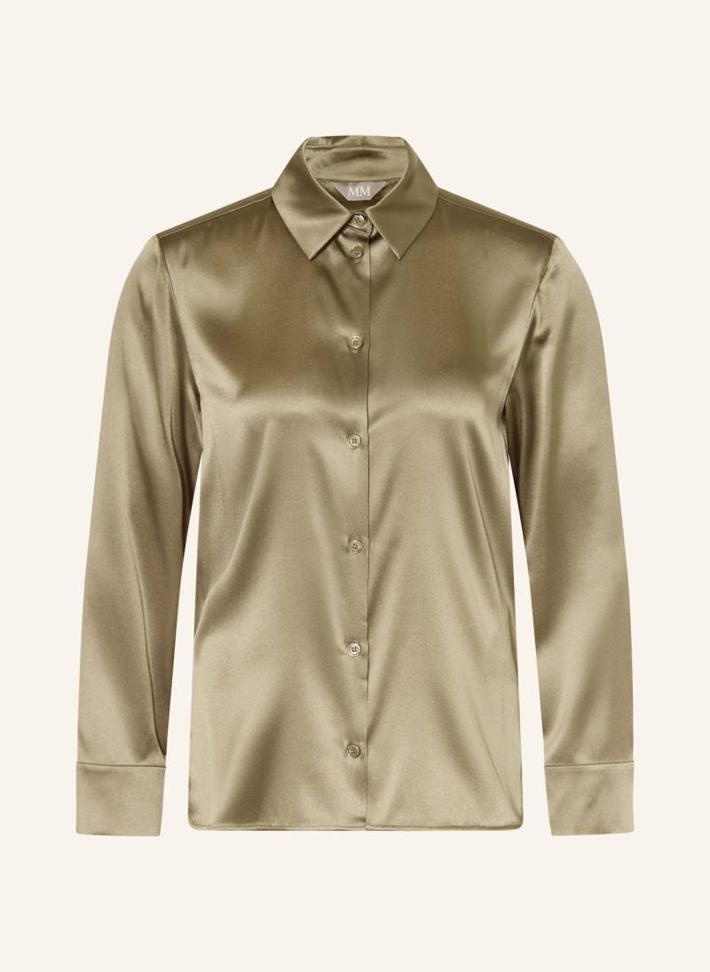 Mm Hemdbluse Mmlquarto Aus Seide gruen von MM