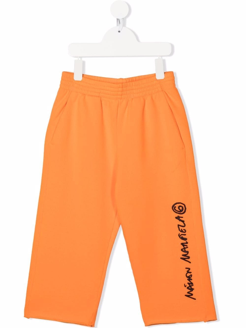 MM6 Maison Margiela Kids Jogginghose mit Logo-Print - Orange von MM6 Maison Margiela Kids