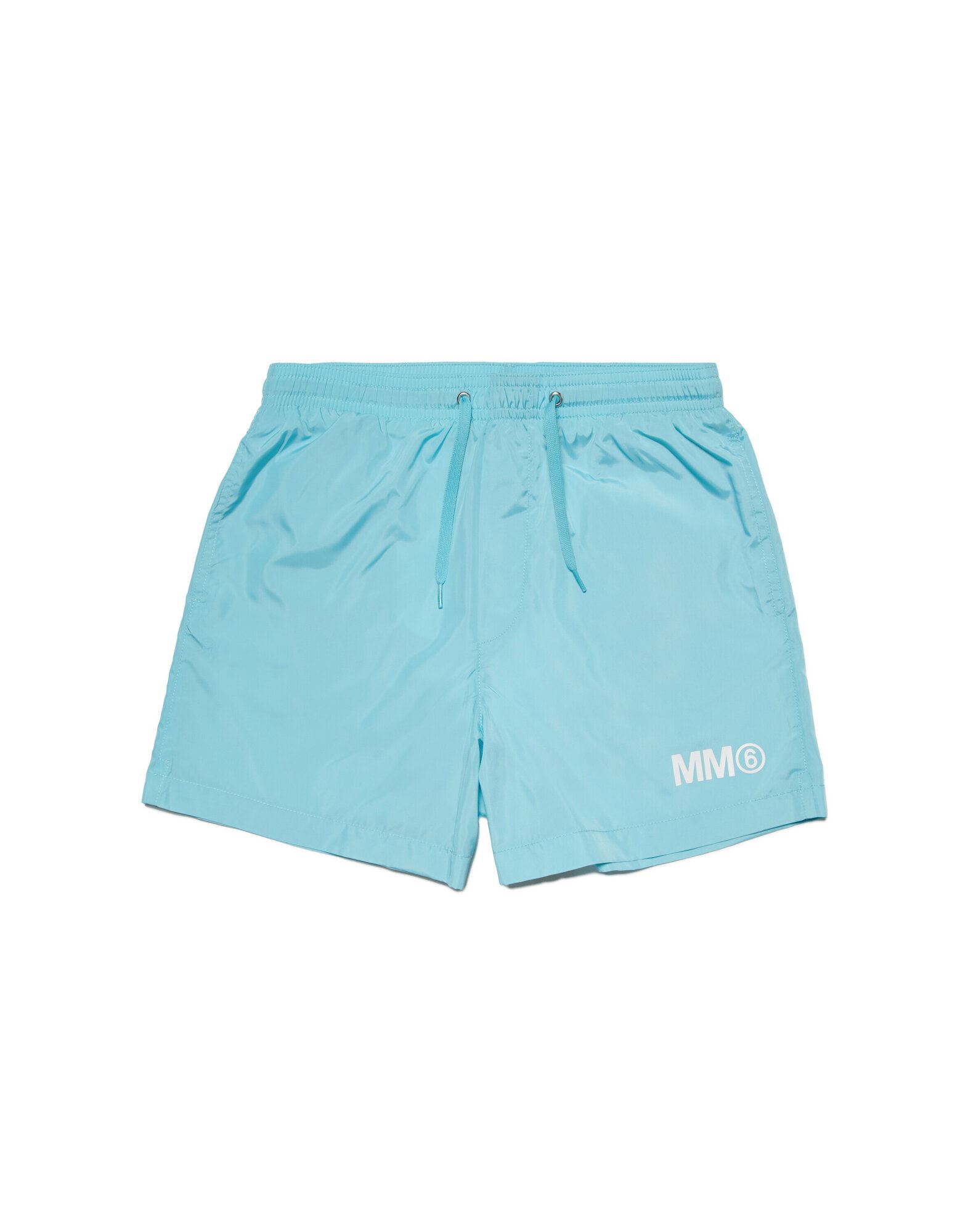 MM6 MAISON MARGIELA Badeboxer Kinder Hellblau von MM6 MAISON MARGIELA