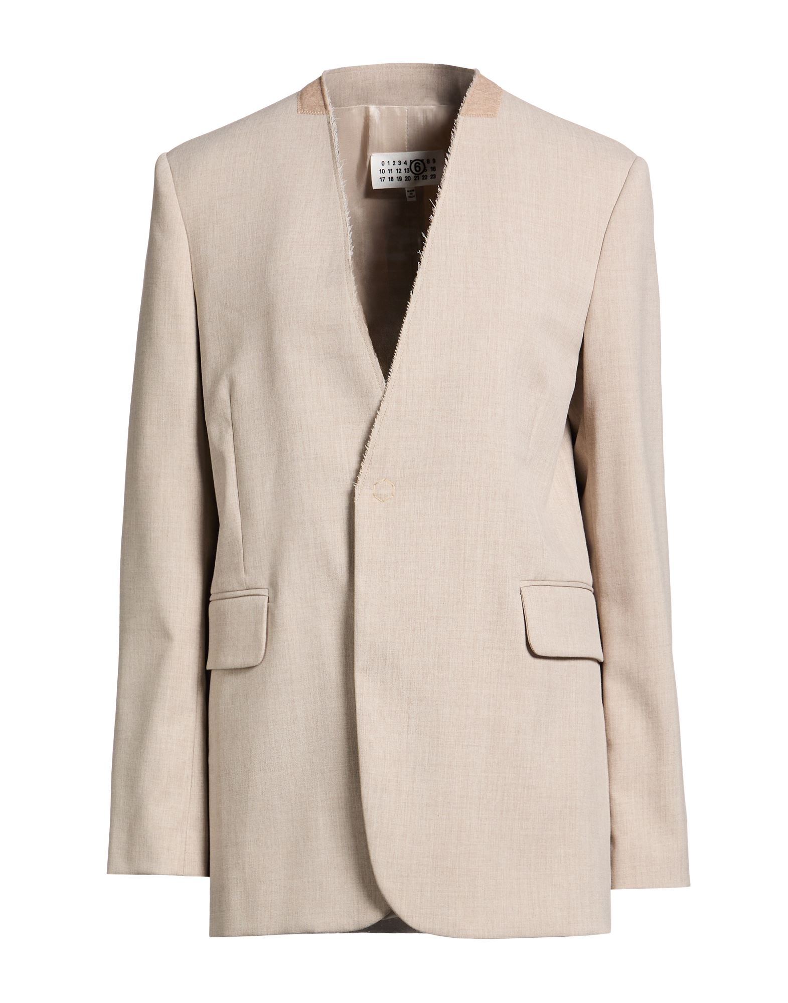 MM6 MAISON MARGIELA Blazer Damen Beige von MM6 MAISON MARGIELA