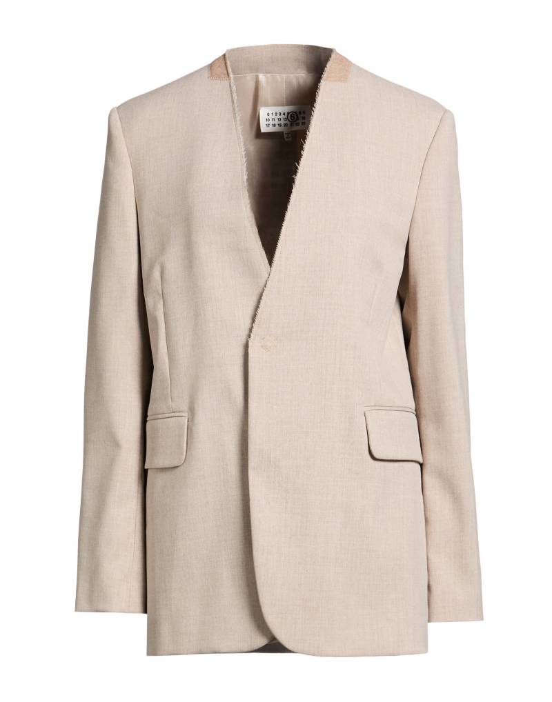 MM6 MAISON MARGIELA Blazer Damen Beige von MM6 MAISON MARGIELA