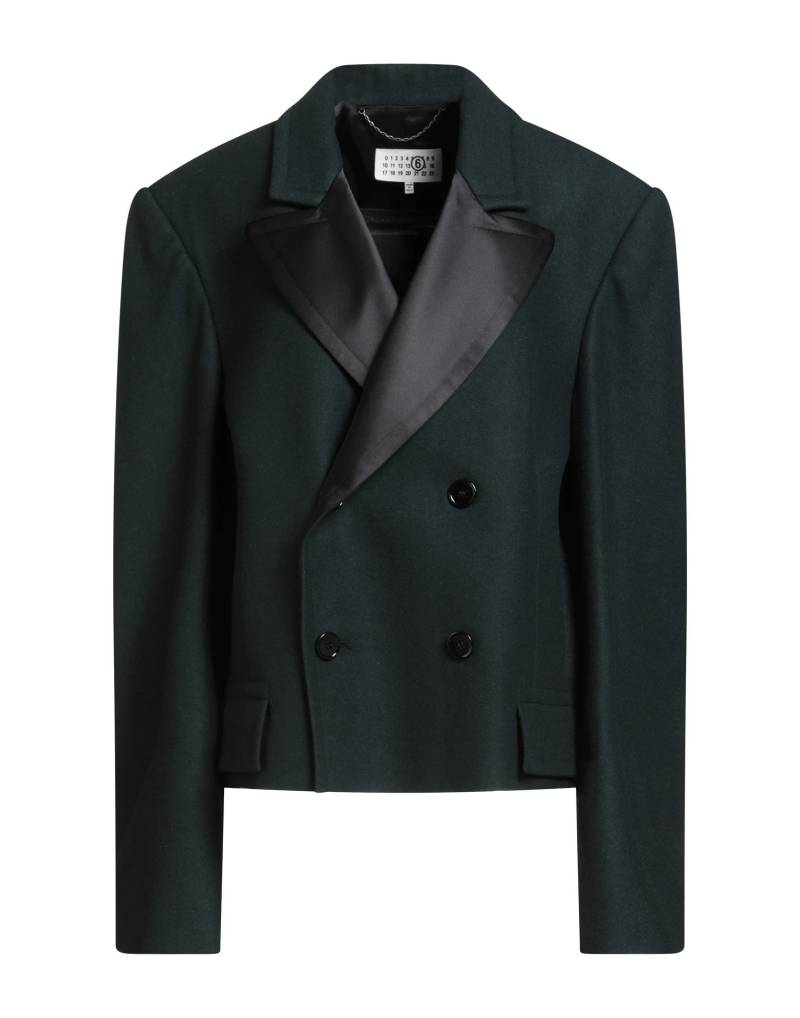 MM6 MAISON MARGIELA Blazer Damen Dunkelgrün von MM6 MAISON MARGIELA