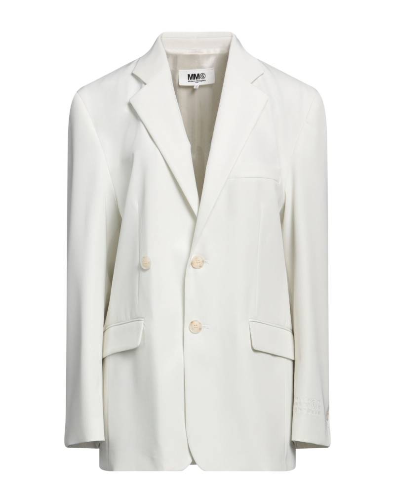 MM6 MAISON MARGIELA Blazer Damen Elfenbein von MM6 MAISON MARGIELA