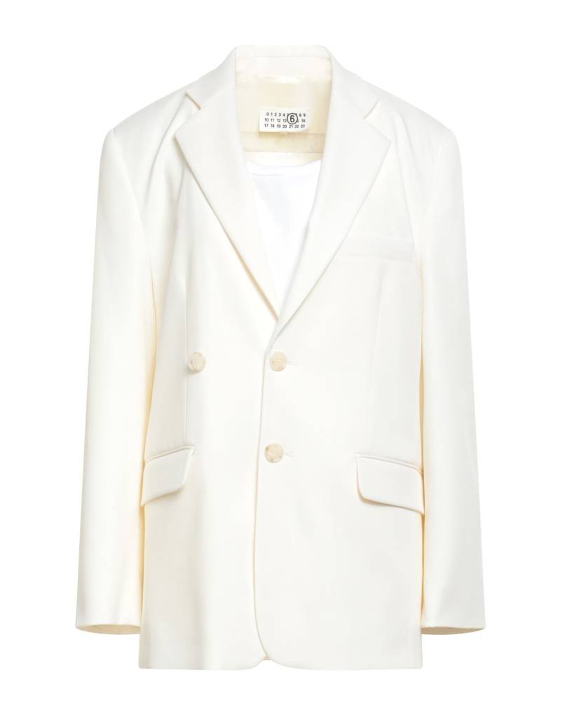 MM6 MAISON MARGIELA Blazer Damen Elfenbein von MM6 MAISON MARGIELA