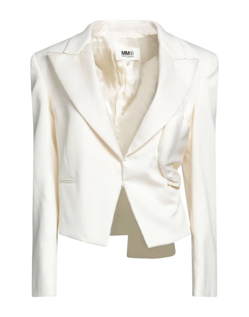 MM6 MAISON MARGIELA Blazer Damen Off white von MM6 MAISON MARGIELA