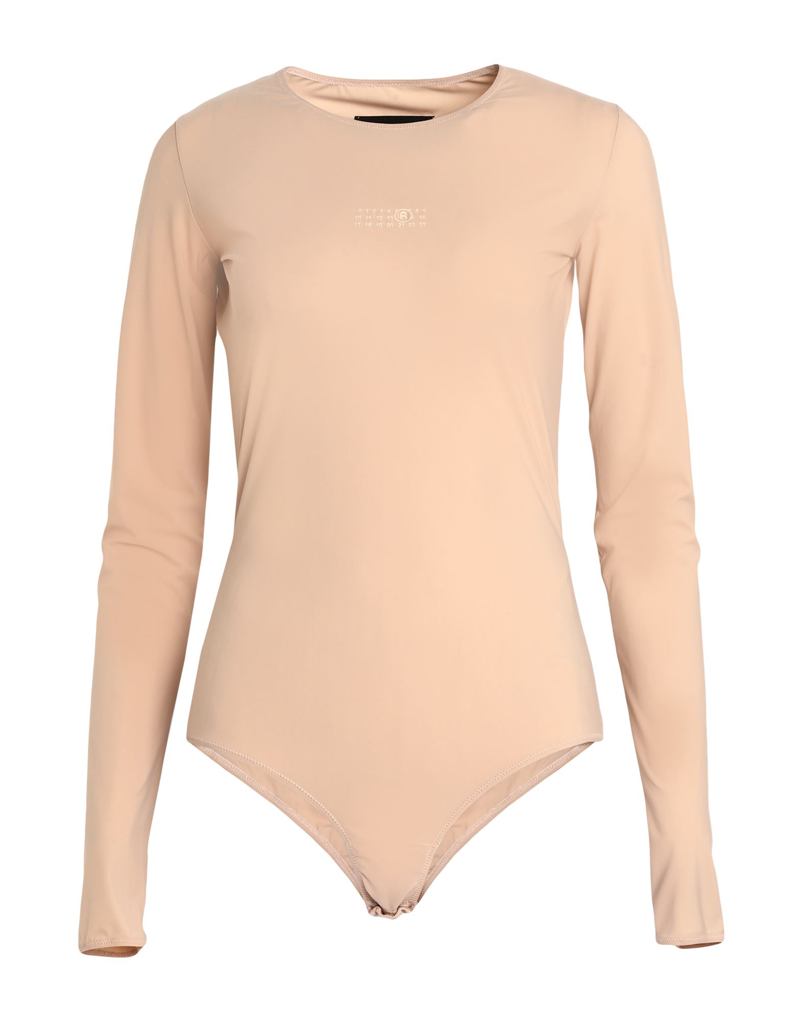 MM6 MAISON MARGIELA Bodysuit Damen Beige von MM6 MAISON MARGIELA