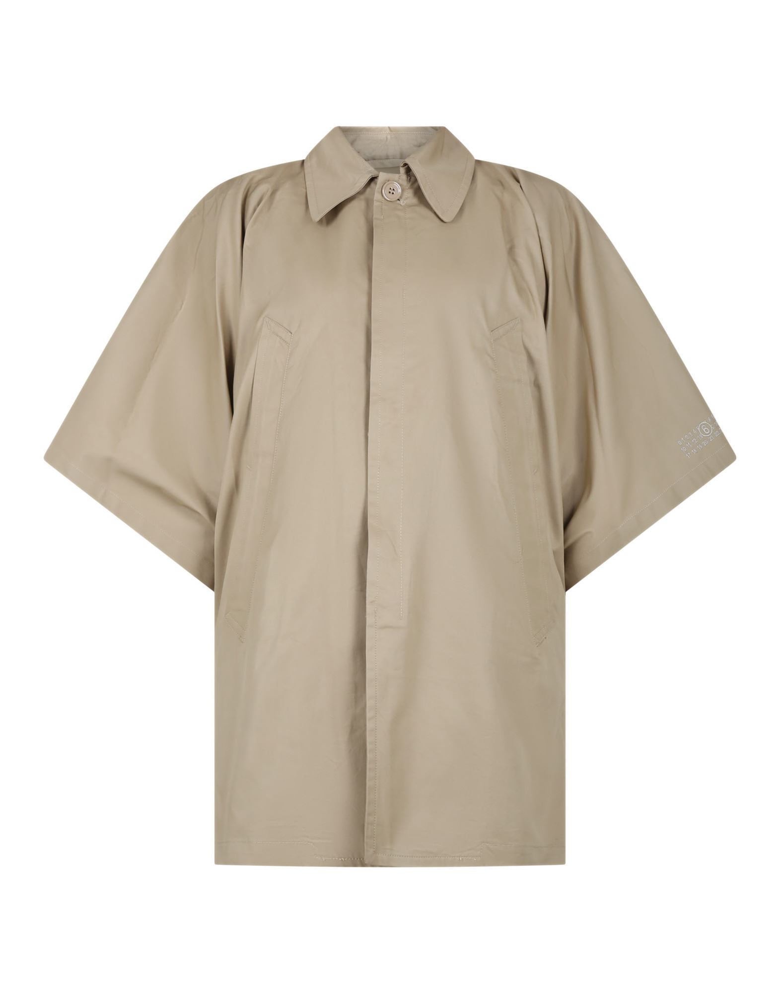 MM6 MAISON MARGIELA Cape Kinder Beige von MM6 MAISON MARGIELA