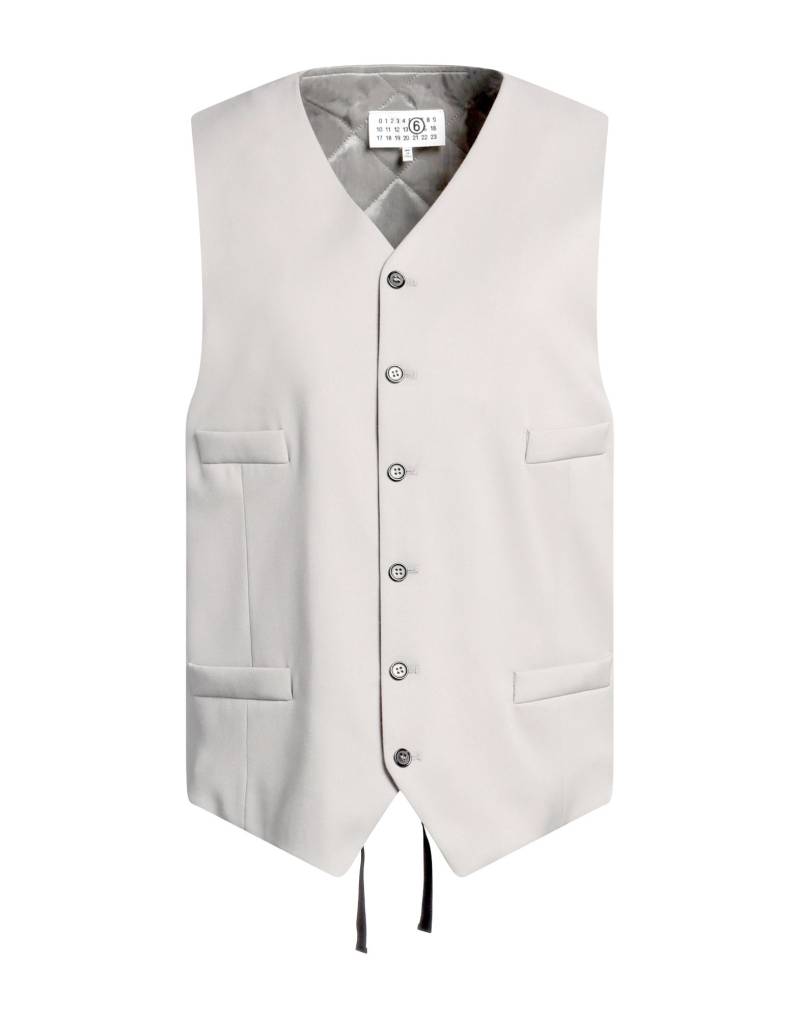 MM6 MAISON MARGIELA Couture-weste Damen Hellgrau von MM6 MAISON MARGIELA