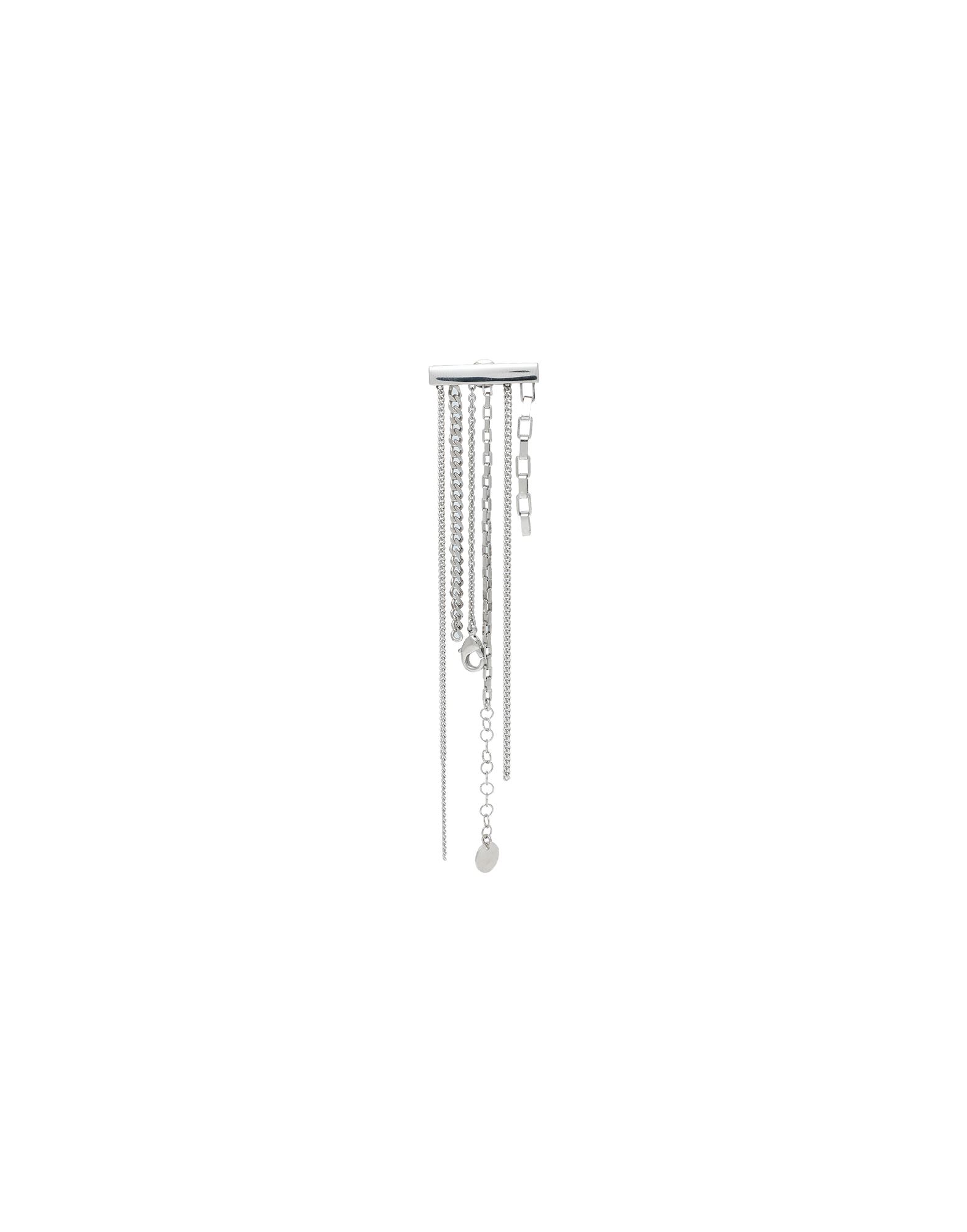 MM6 MAISON MARGIELA Einzelner Ohrring Damen Silber MM6 MAISON MARGIELA Einzelner Ohrring Damen Silber von MM6 MAISON MARGIELA