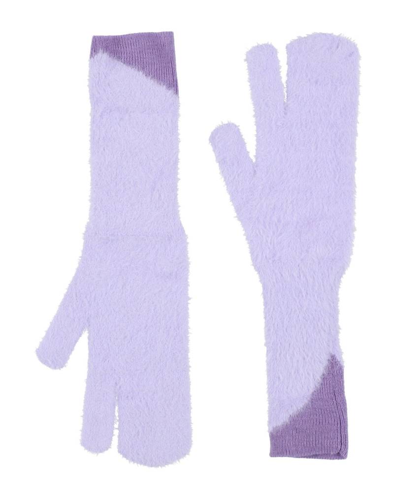MM6 MAISON MARGIELA Handschuhe Damen Lila von MM6 MAISON MARGIELA