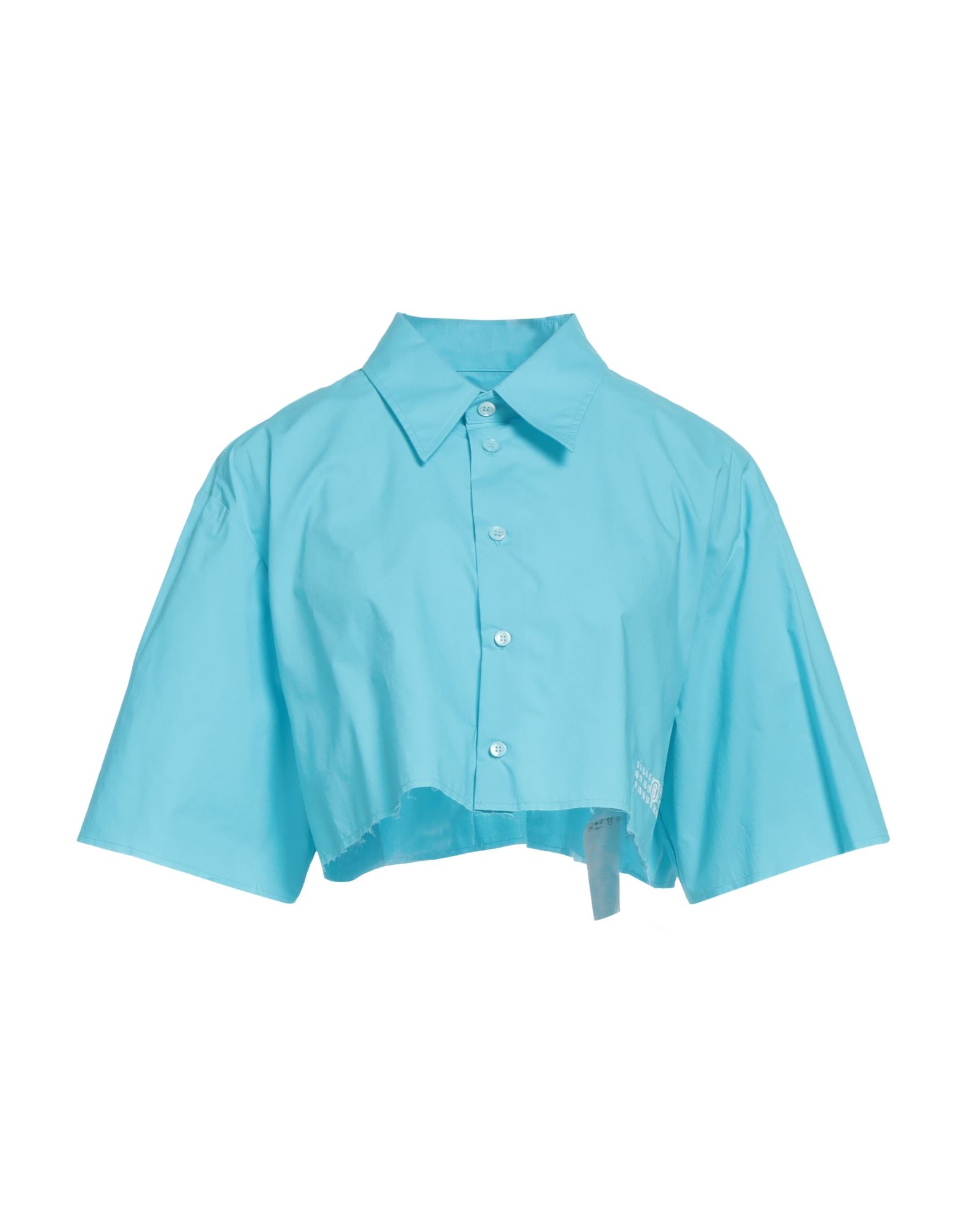 MM6 MAISON MARGIELA Hemd Damen Azurblau MM6 MAISON MARGIELA Hemd Damen Azurblau von MM6 MAISON MARGIELA
