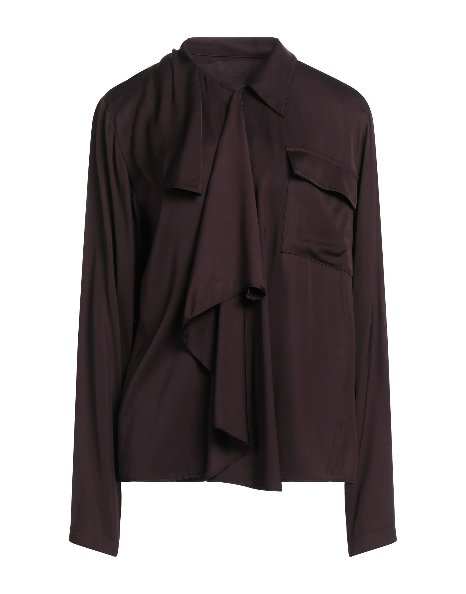 MM6 MAISON MARGIELA Hemd Damen Schokobraun MM6 MAISON MARGIELA Hemd Damen Schokobraun von MM6 MAISON MARGIELA