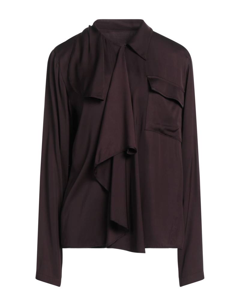 MM6 MAISON MARGIELA Hemd Damen Schokobraun von MM6 MAISON MARGIELA