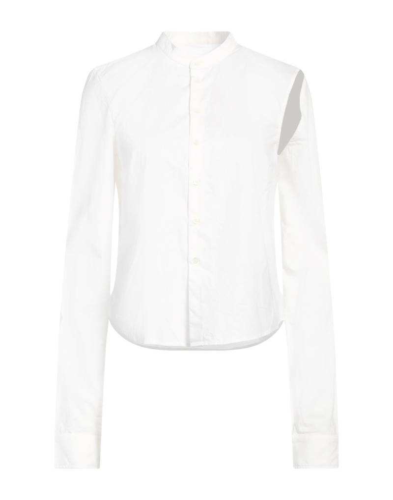 MM6 MAISON MARGIELA Hemd Damen Weiß MM6 MAISON MARGIELA Hemd Damen Weiß von MM6 MAISON MARGIELA