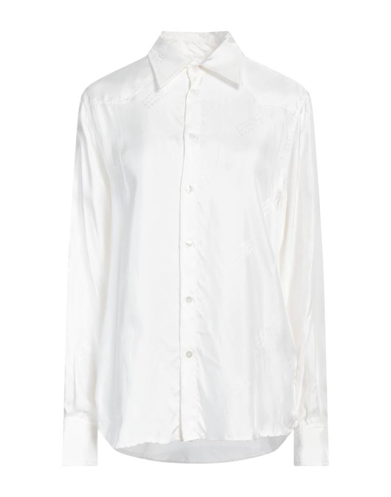MM6 MAISON MARGIELA Hemd Damen Weiß MM6 MAISON MARGIELA Hemd Damen Weiß von MM6 MAISON MARGIELA