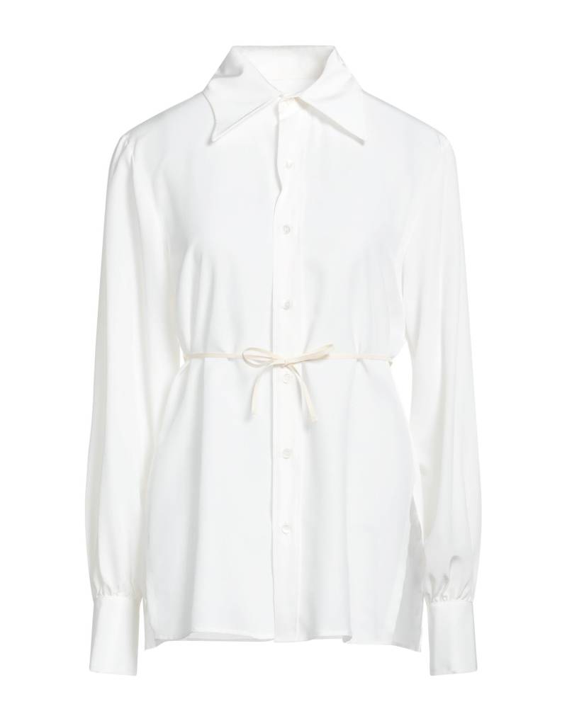 MM6 MAISON MARGIELA Hemd Damen Weiß MM6 MAISON MARGIELA Hemd Damen Weiß von MM6 MAISON MARGIELA