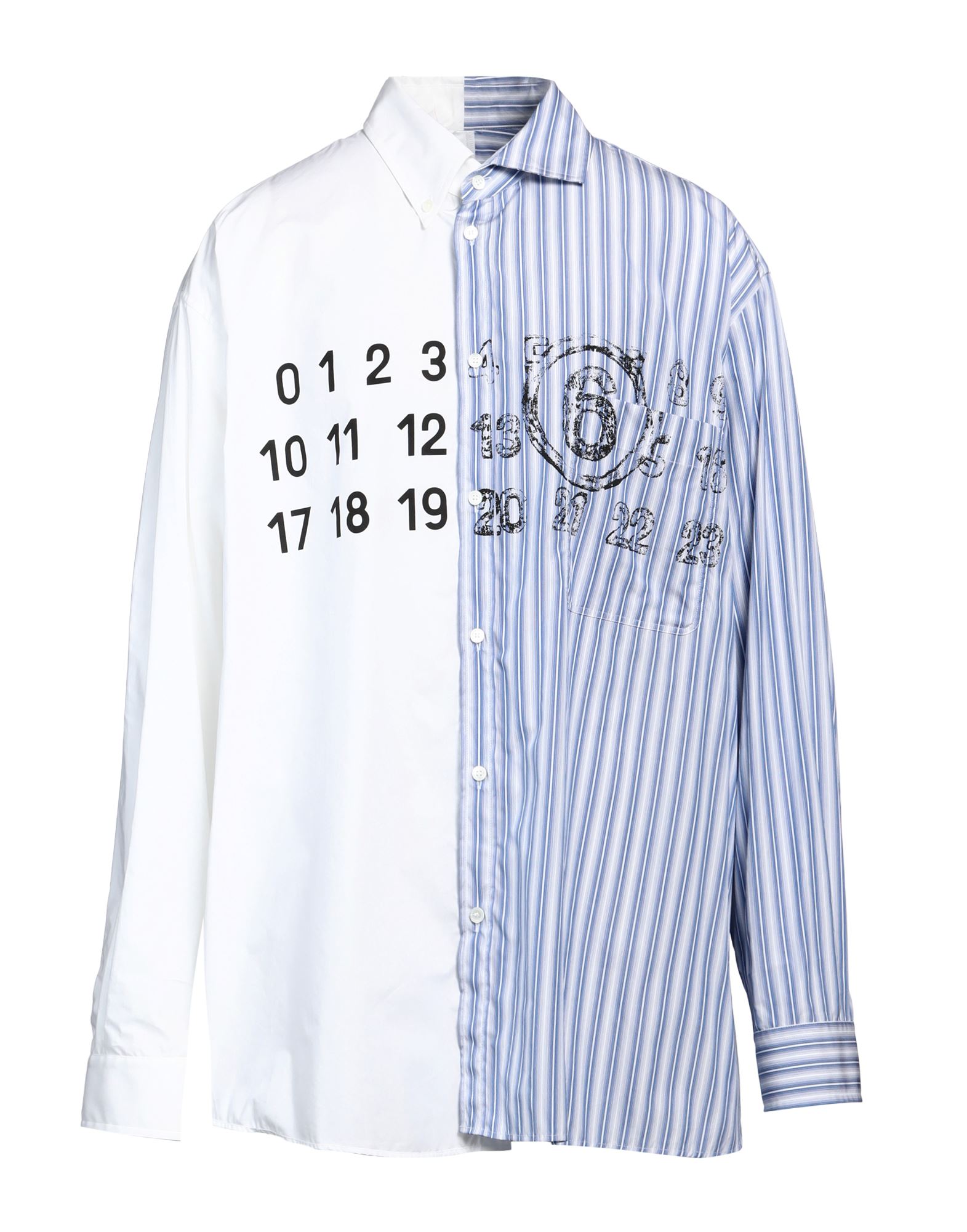 MM6 MAISON MARGIELA Hemd Herren Azurblau von MM6 MAISON MARGIELA