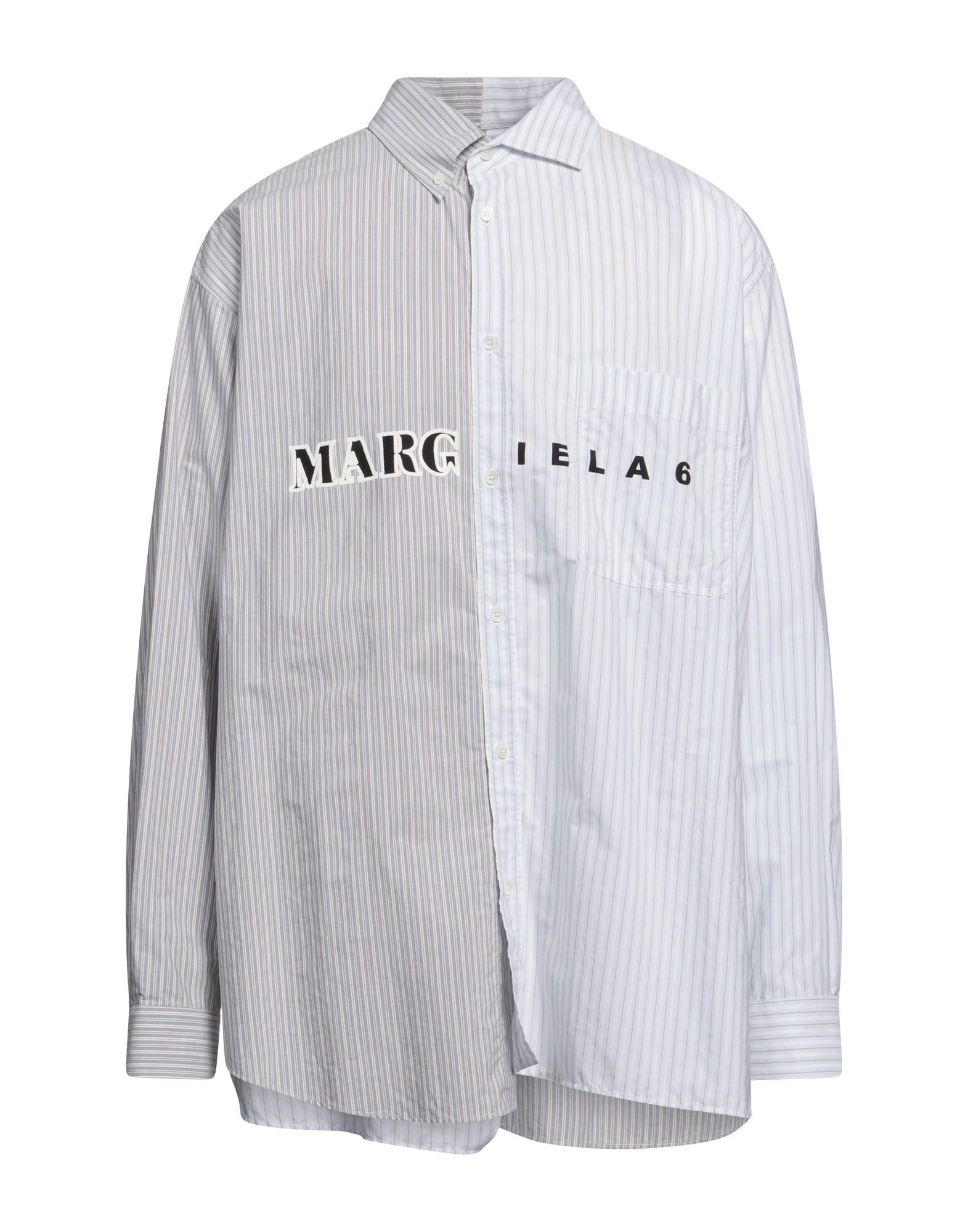 MM6 MAISON MARGIELA Hemd Herren Hellgrau von MM6 MAISON MARGIELA