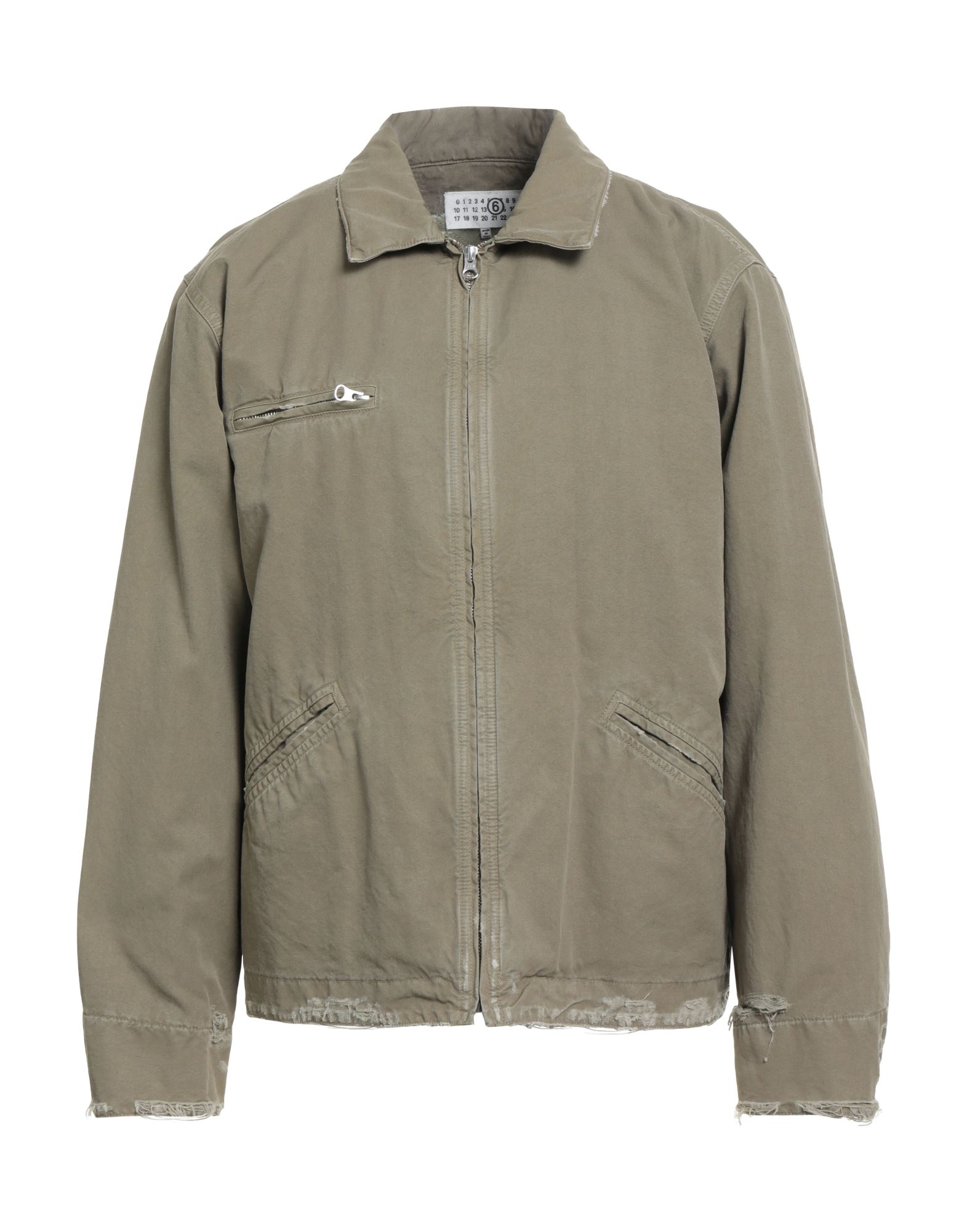 MM6 MAISON MARGIELA Hemd Herren Khaki MM6 MAISON MARGIELA Hemd Herren Khaki von MM6 MAISON MARGIELA