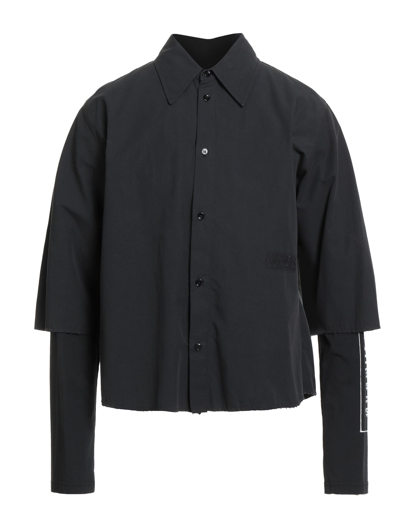 MM6 MAISON MARGIELA Hemd Herren Schwarz MM6 MAISON MARGIELA Hemd Herren Schwarz von MM6 MAISON MARGIELA