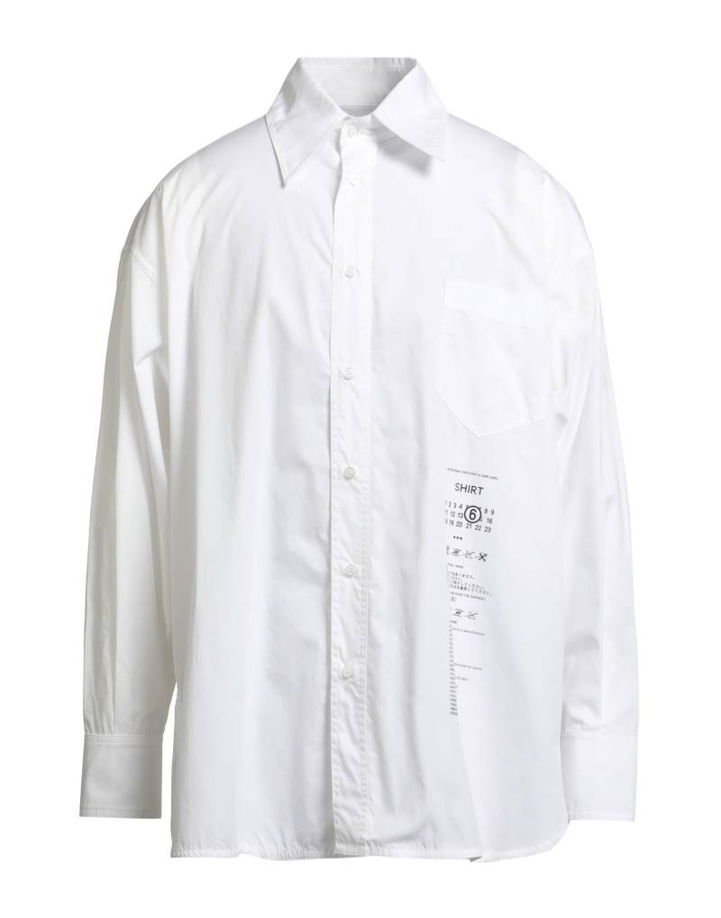 MM6 MAISON MARGIELA Hemd Herren Weiß von MM6 MAISON MARGIELA