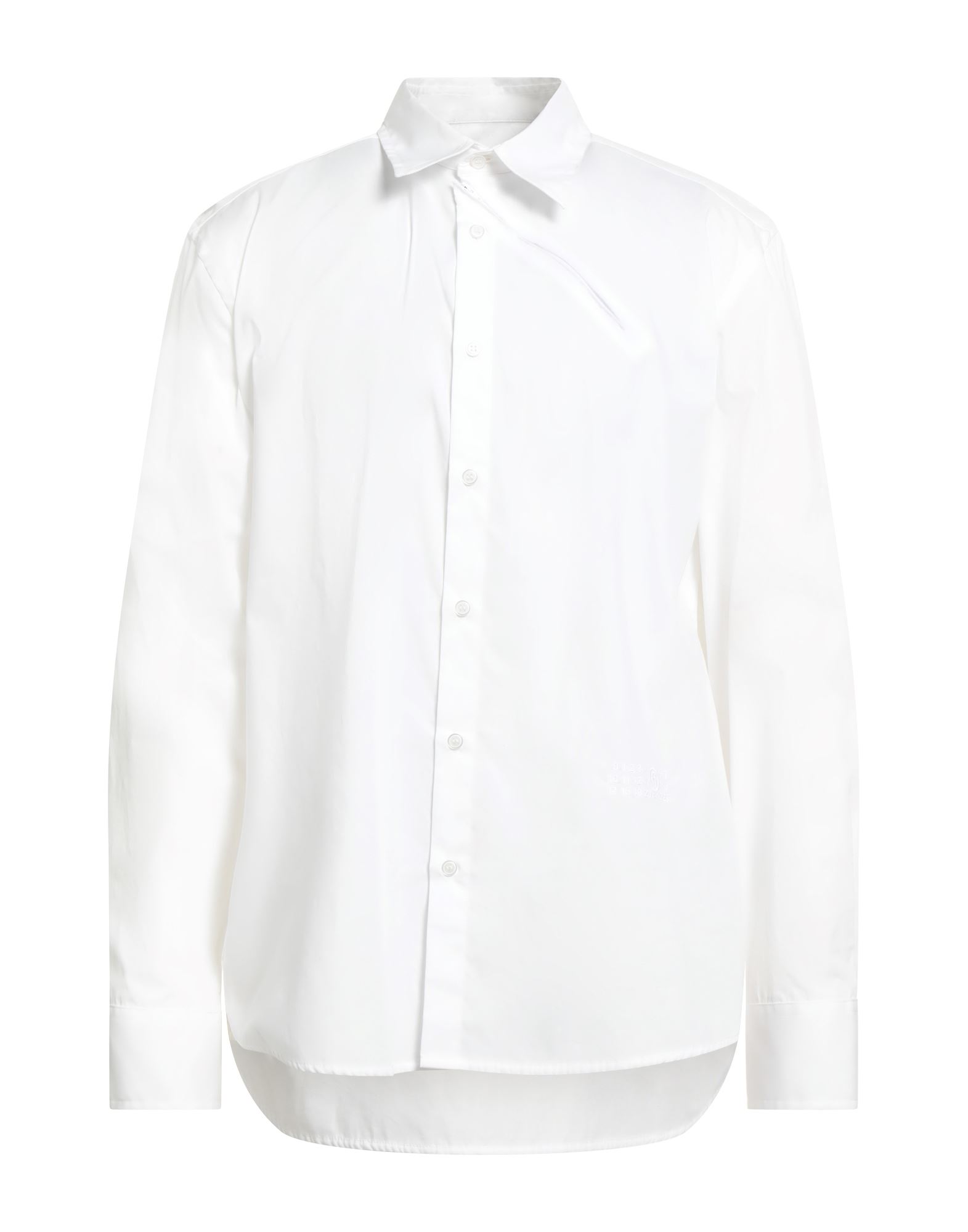 MM6 MAISON MARGIELA Hemd Herren Weiß MM6 MAISON MARGIELA Hemd Herren Weiß von MM6 MAISON MARGIELA