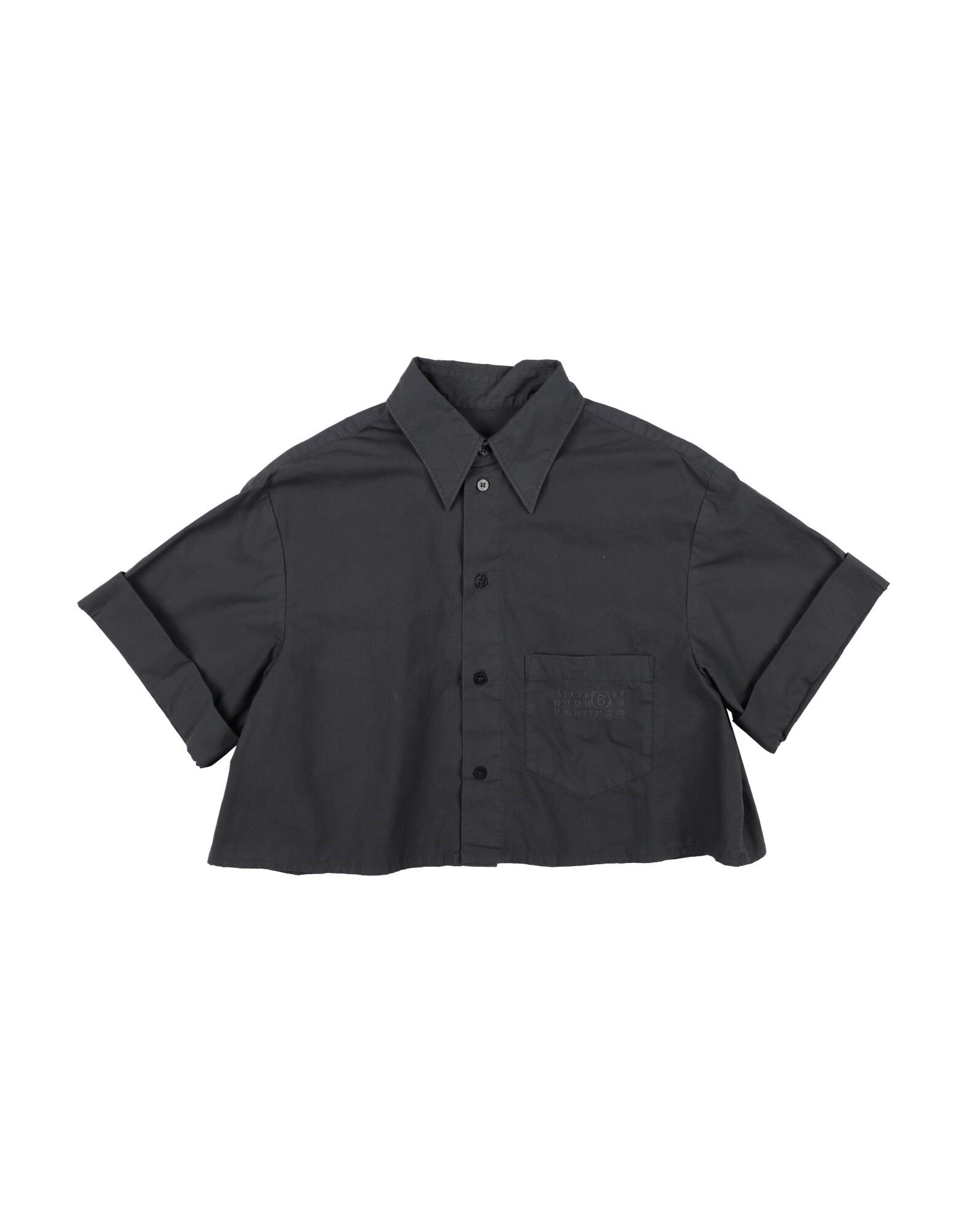 MM6 MAISON MARGIELA Hemd Kinder Braungrau von MM6 MAISON MARGIELA