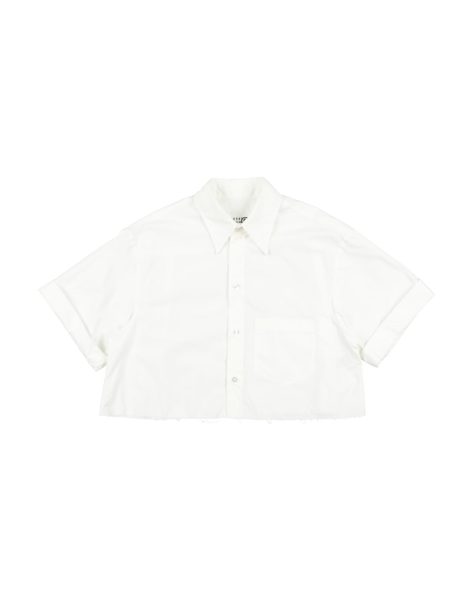 MM6 MAISON MARGIELA Hemd Kinder Weiß von MM6 MAISON MARGIELA