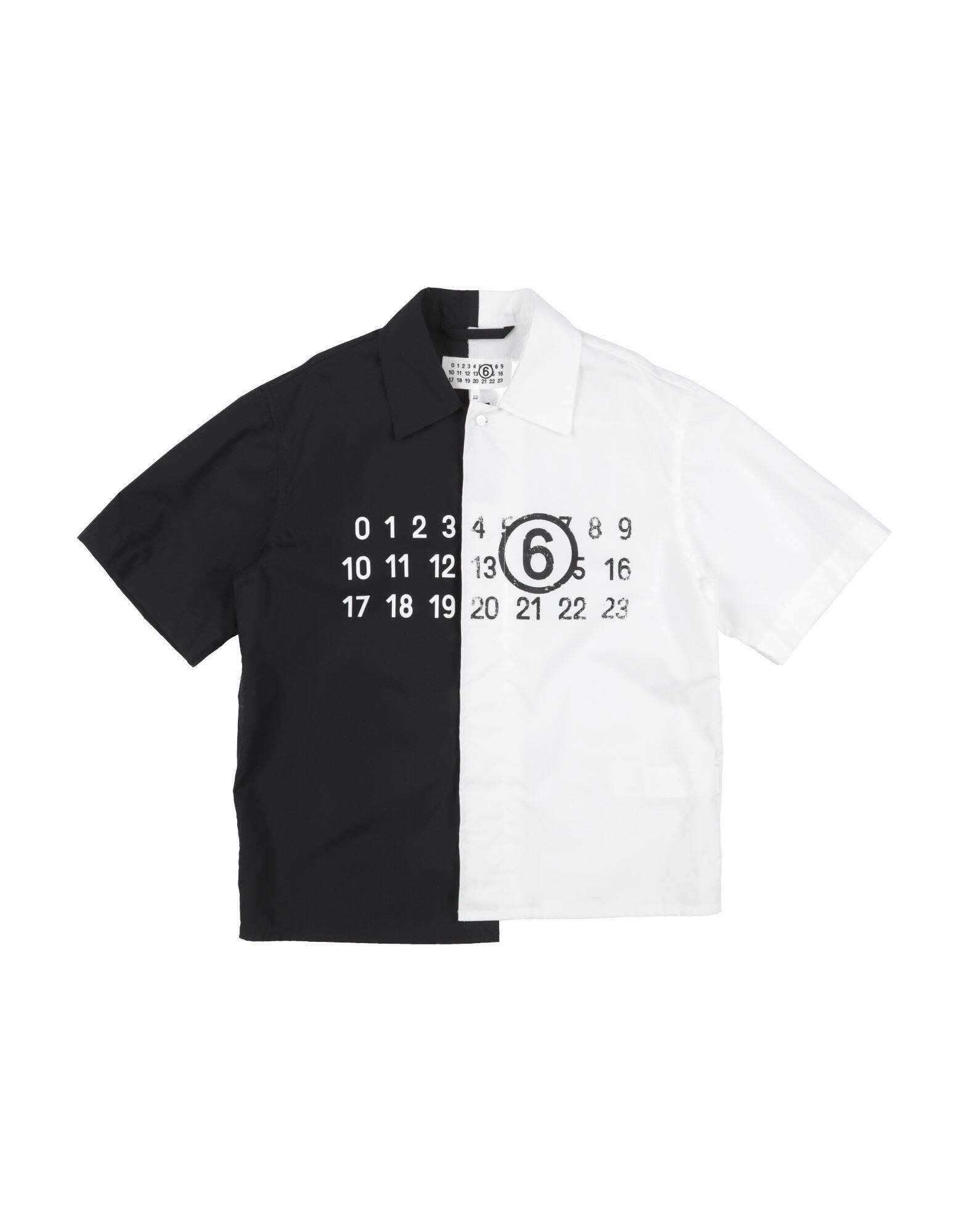 MM6 MAISON MARGIELA Hemd Kinder Weiß von MM6 MAISON MARGIELA