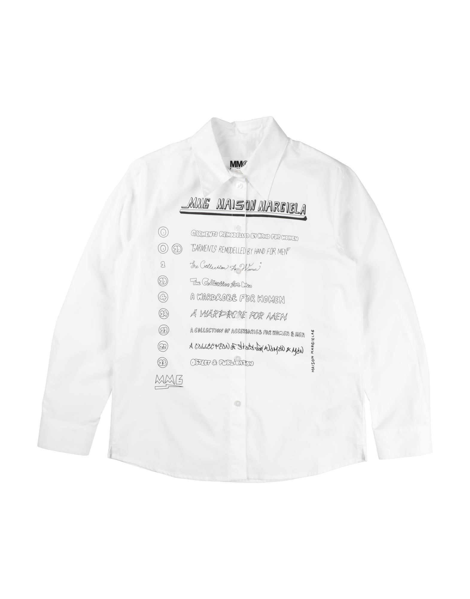 MM6 MAISON MARGIELA Hemd Kinder Weiß MM6 MAISON MARGIELA Hemd Kinder Weiß von MM6 MAISON MARGIELA