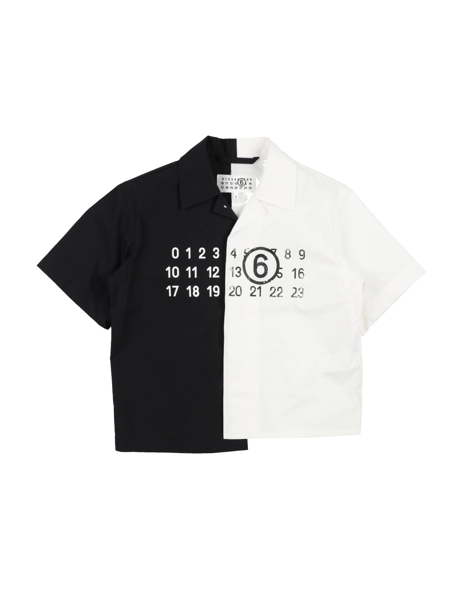 MM6 MAISON MARGIELA Hemd Kinder Weiß von MM6 MAISON MARGIELA