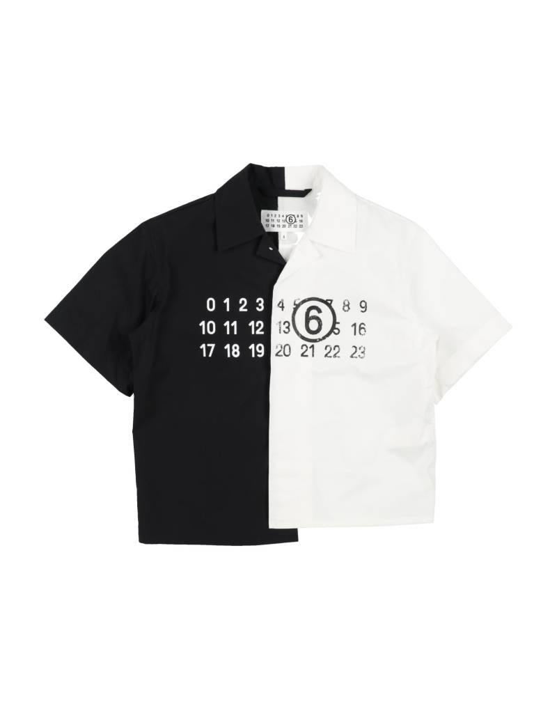 MM6 MAISON MARGIELA Hemd Kinder Weiß von MM6 MAISON MARGIELA