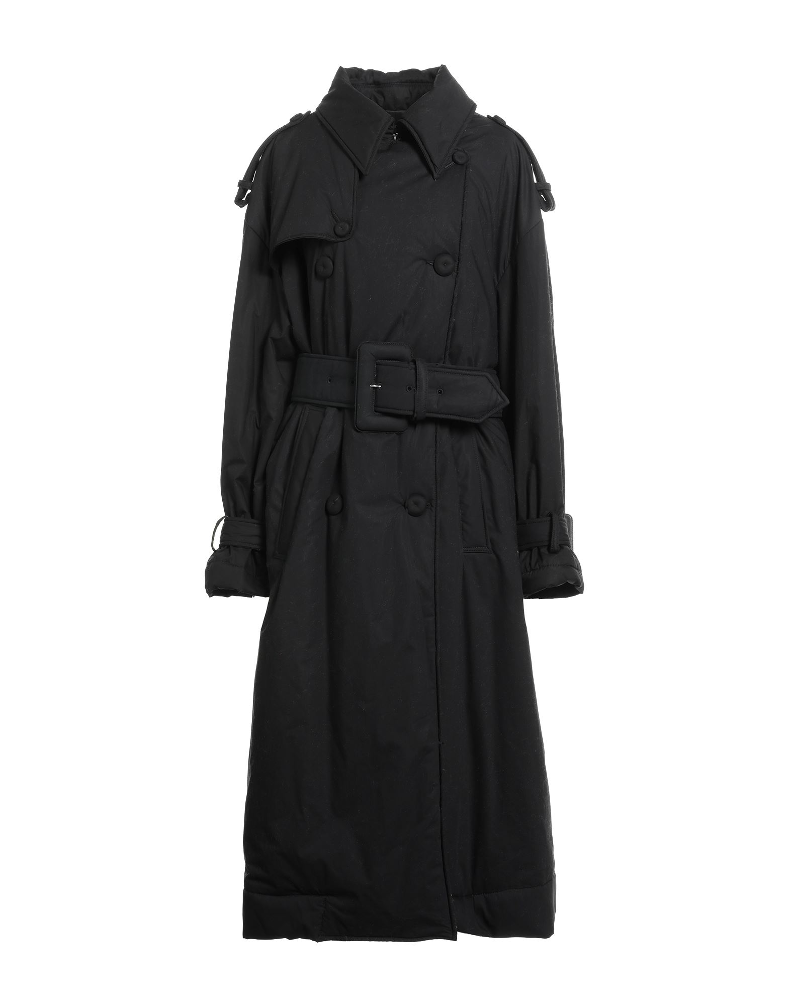 MM6 MAISON MARGIELA Jacke, Mantel & Trenchcoat Damen Schwarz von MM6 MAISON MARGIELA