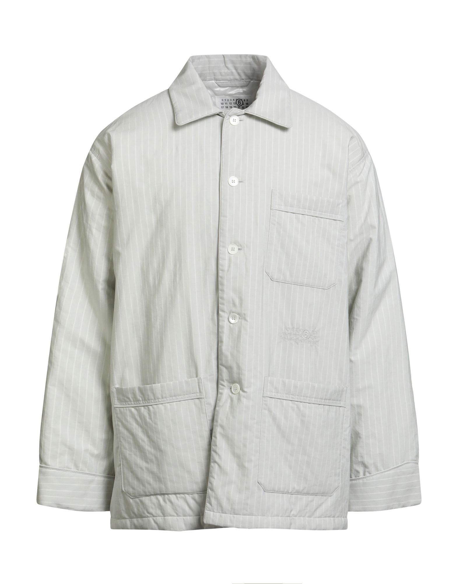 MM6 MAISON MARGIELA Jacke, Mantel & Trenchcoat Herren Hellgrau MM6 MAISON MARGIELA Jacke, Mantel & Trenchcoat Herren Hellgrau von MM6 MAISON MARGIELA