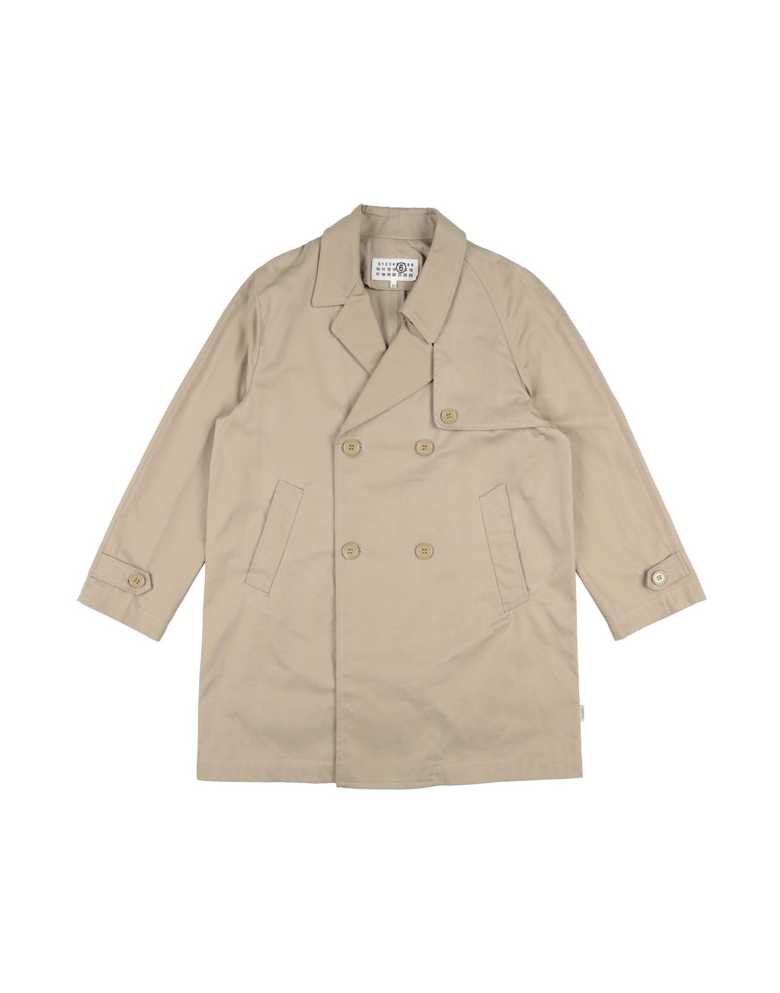 MM6 MAISON MARGIELA Jacke, Mantel & Trenchcoat Kinder Beige von MM6 MAISON MARGIELA