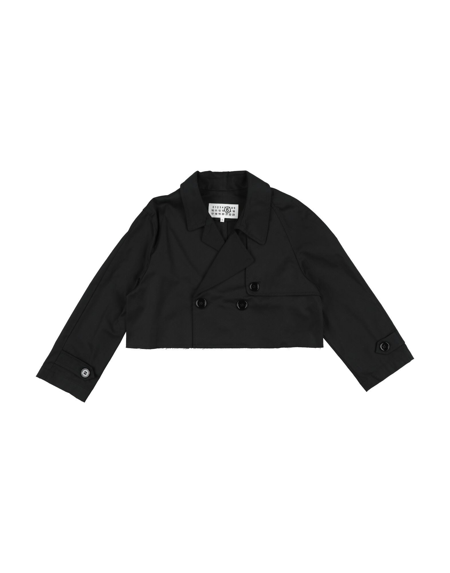 MM6 MAISON MARGIELA Jacke, Mantel & Trenchcoat Kinder Schwarz MM6 MAISON MARGIELA Jacke, Mantel & Trenchcoat Kinder Schwarz von MM6 MAISON MARGIELA
