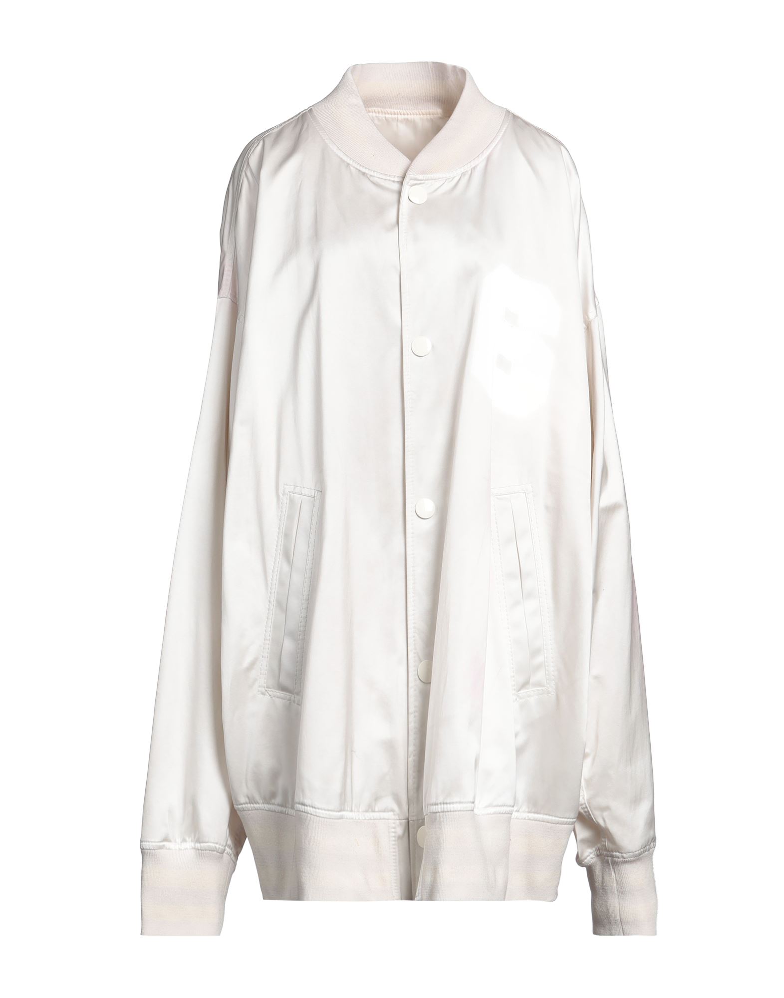 MM6 MAISON MARGIELA Jacke & Anorak Damen Off white von MM6 MAISON MARGIELA