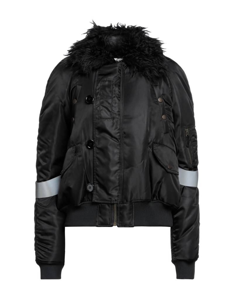 MM6 MAISON MARGIELA Jacke & Anorak Damen Schwarz von MM6 MAISON MARGIELA