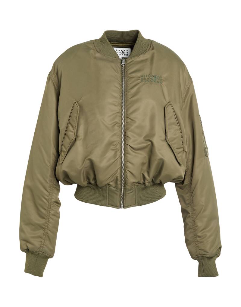 MM6 MAISON MARGIELA Jacke & Anorak Damen Militärgrün von MM6 MAISON MARGIELA
