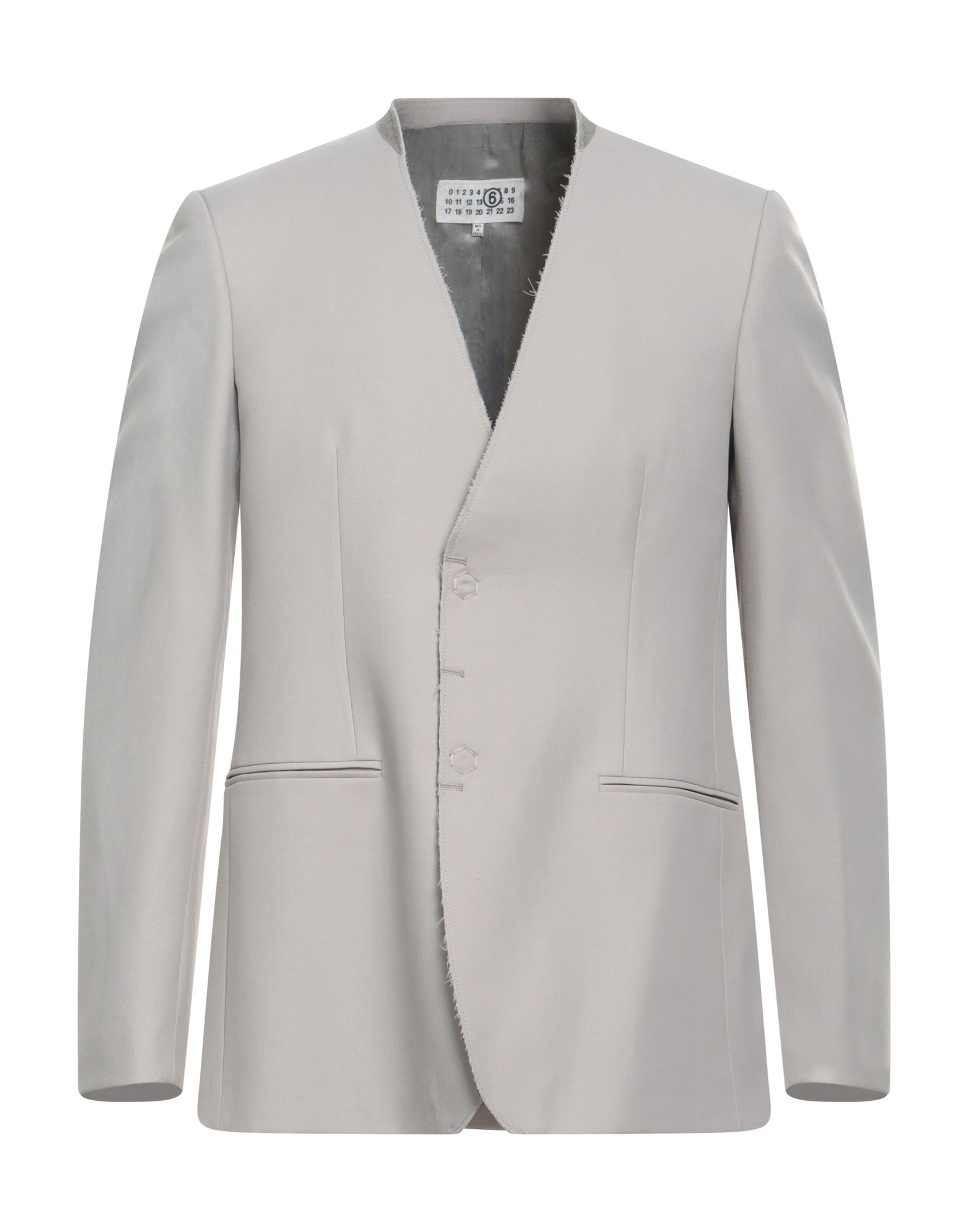 MM6 MAISON MARGIELA Blazer Herren Hellgrau MM6 MAISON MARGIELA Blazer Herren Hellgrau von MM6 MAISON MARGIELA