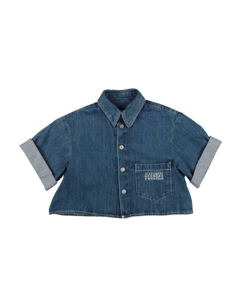 MM6 MAISON MARGIELA Jeanshemd Kinder Blau MM6 MAISON MARGIELA Jeanshemd Kinder Blau von MM6 MAISON MARGIELA