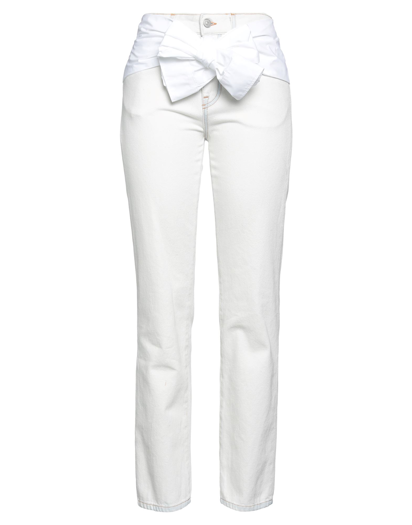 MM6 MAISON MARGIELA Jeanshose Damen Off white MM6 MAISON MARGIELA Jeanshose Damen Off white von MM6 MAISON MARGIELA
