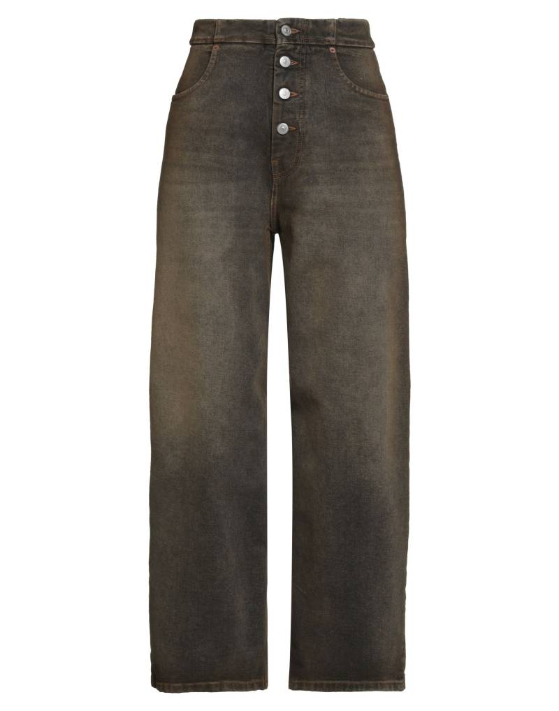 MM6 MAISON MARGIELA Jeanshose Damen Braun von MM6 MAISON MARGIELA