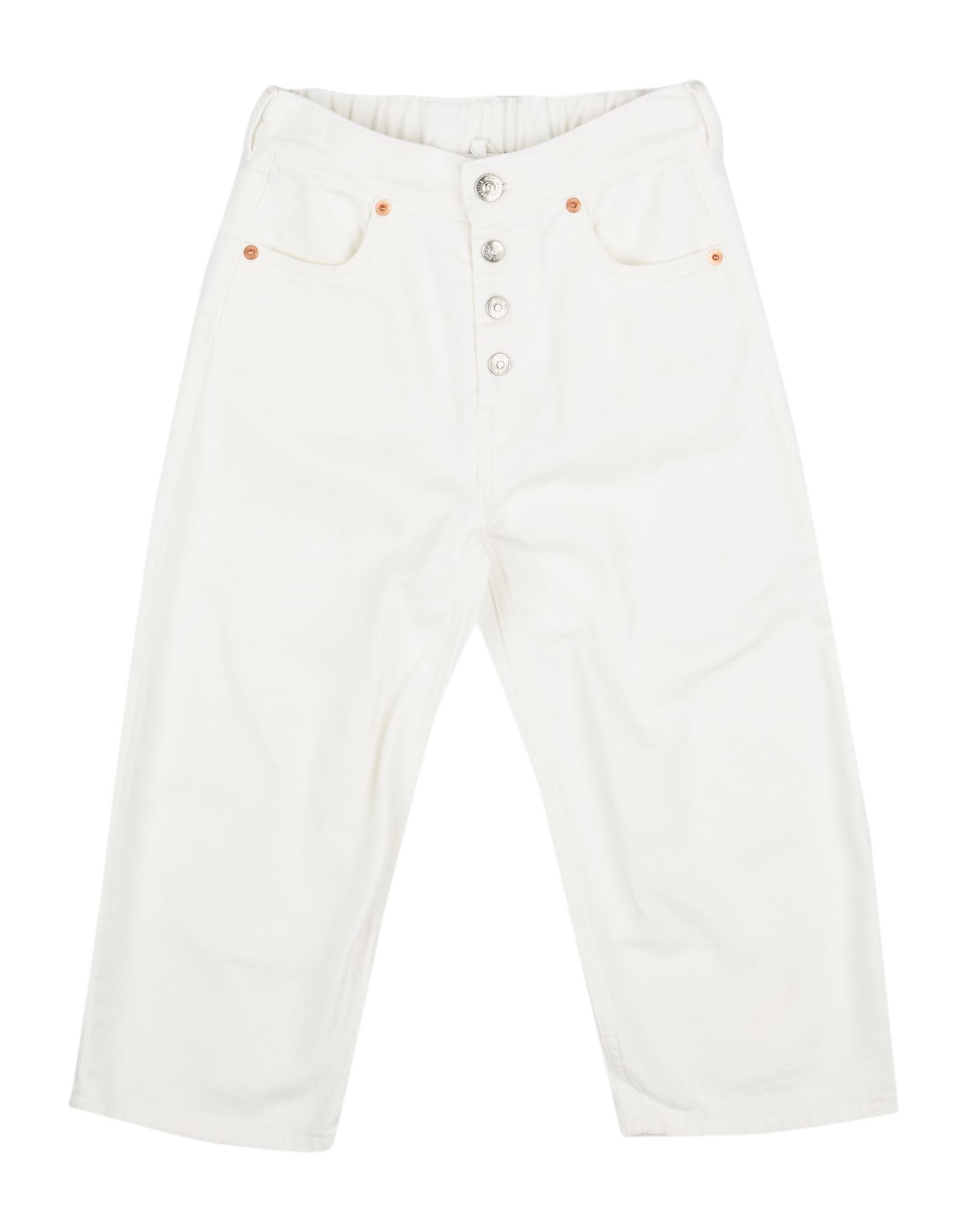 MM6 MAISON MARGIELA Jeanshose Kinder Cremeweiß von MM6 MAISON MARGIELA