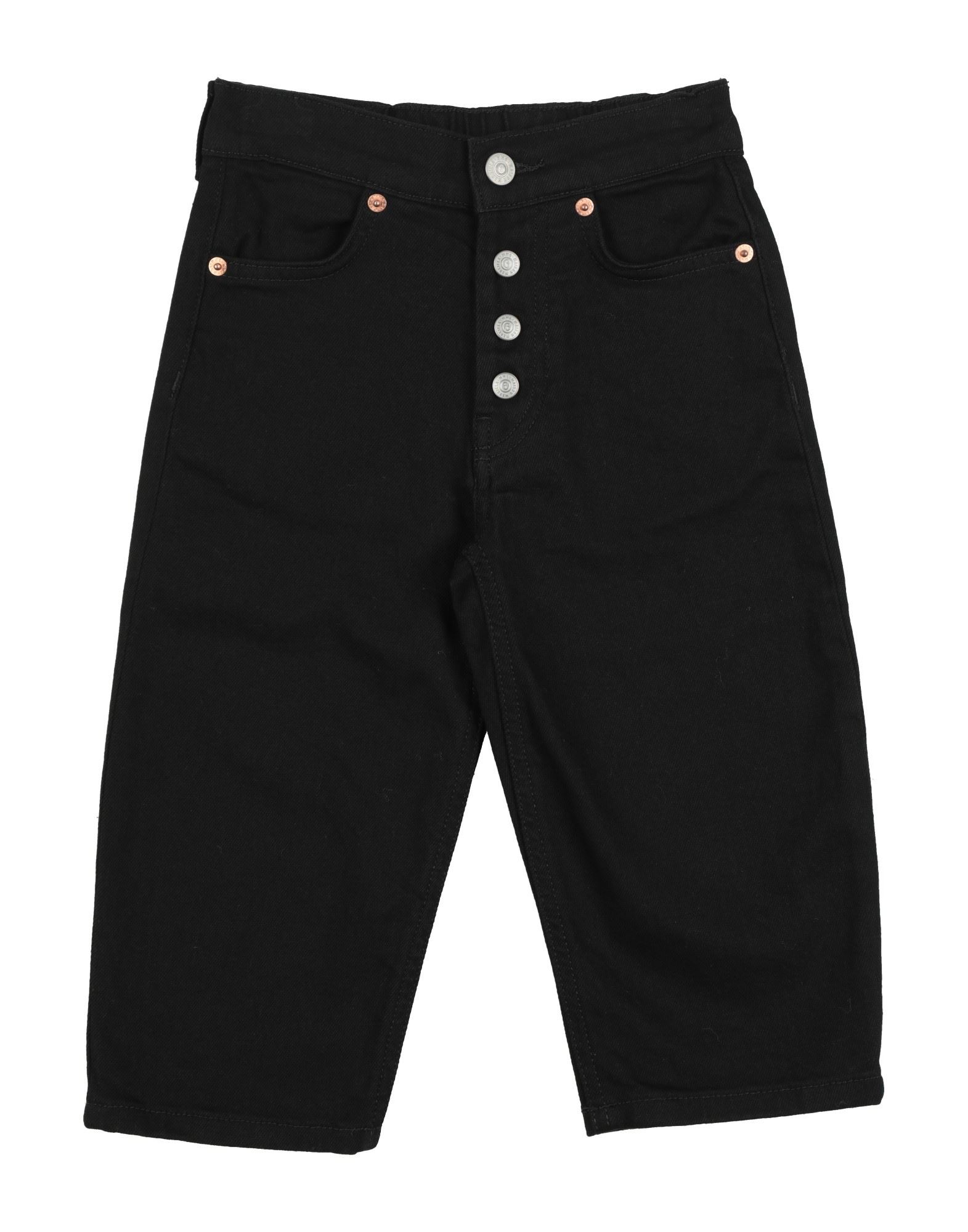 MM6 MAISON MARGIELA Jeanshose Kinder Schwarz von MM6 MAISON MARGIELA