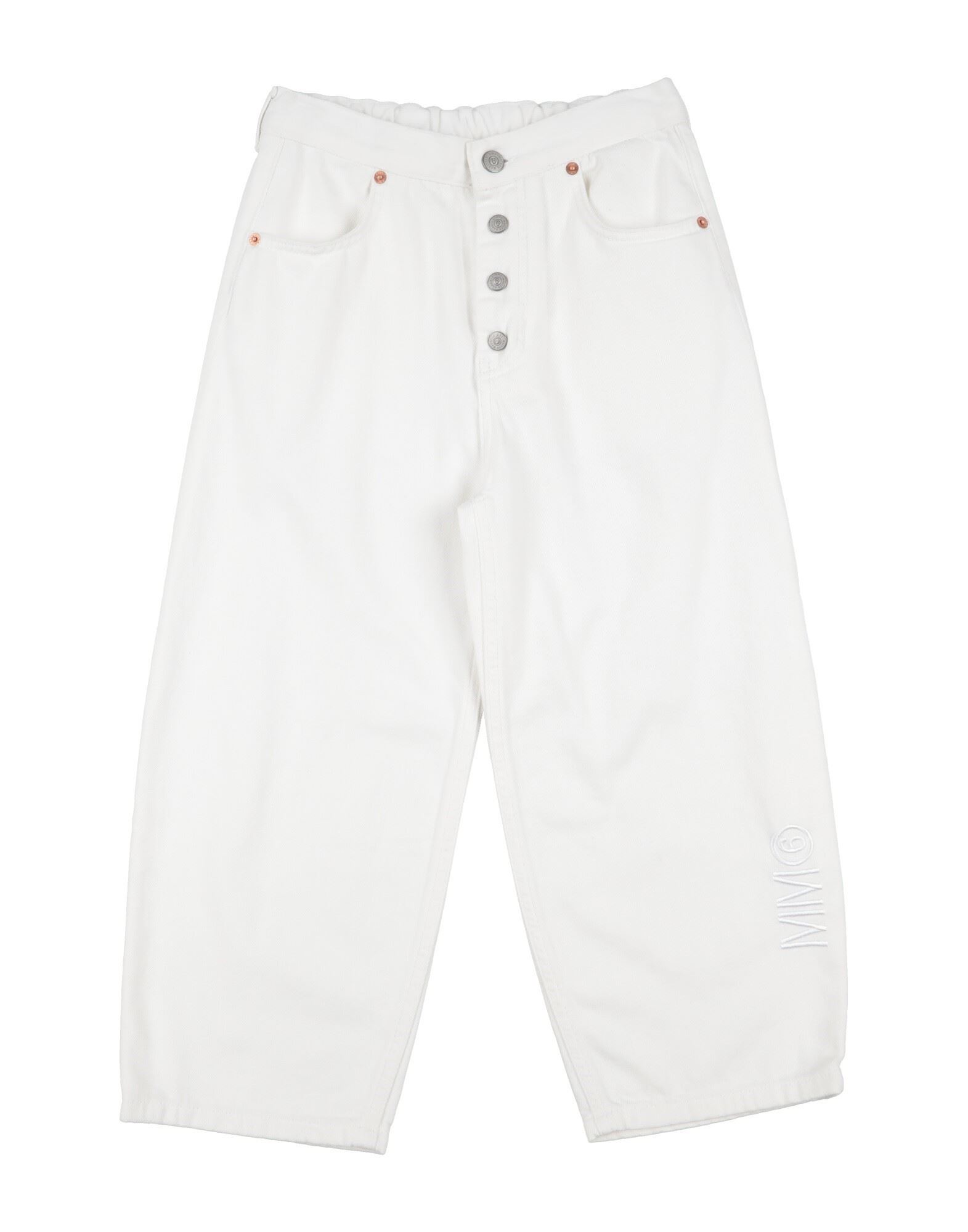 MM6 MAISON MARGIELA Jeanshose Kinder Weiß MM6 MAISON MARGIELA Jeanshose Kinder Weiß von MM6 MAISON MARGIELA