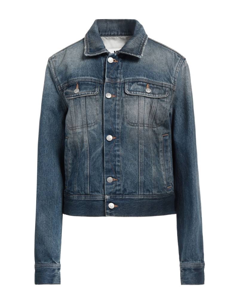 MM6 MAISON MARGIELA Jeansjacke/-mantel Damen Blau von MM6 MAISON MARGIELA