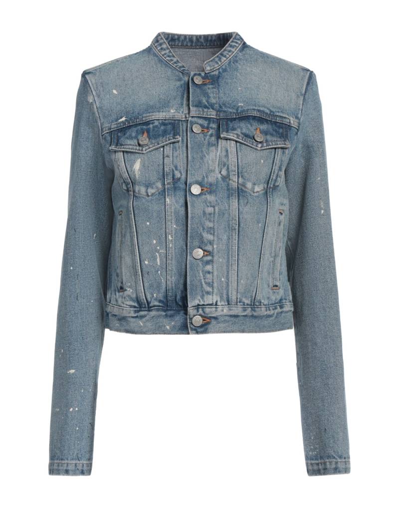 MM6 MAISON MARGIELA Jeansjacke/-mantel Damen Blau von MM6 MAISON MARGIELA