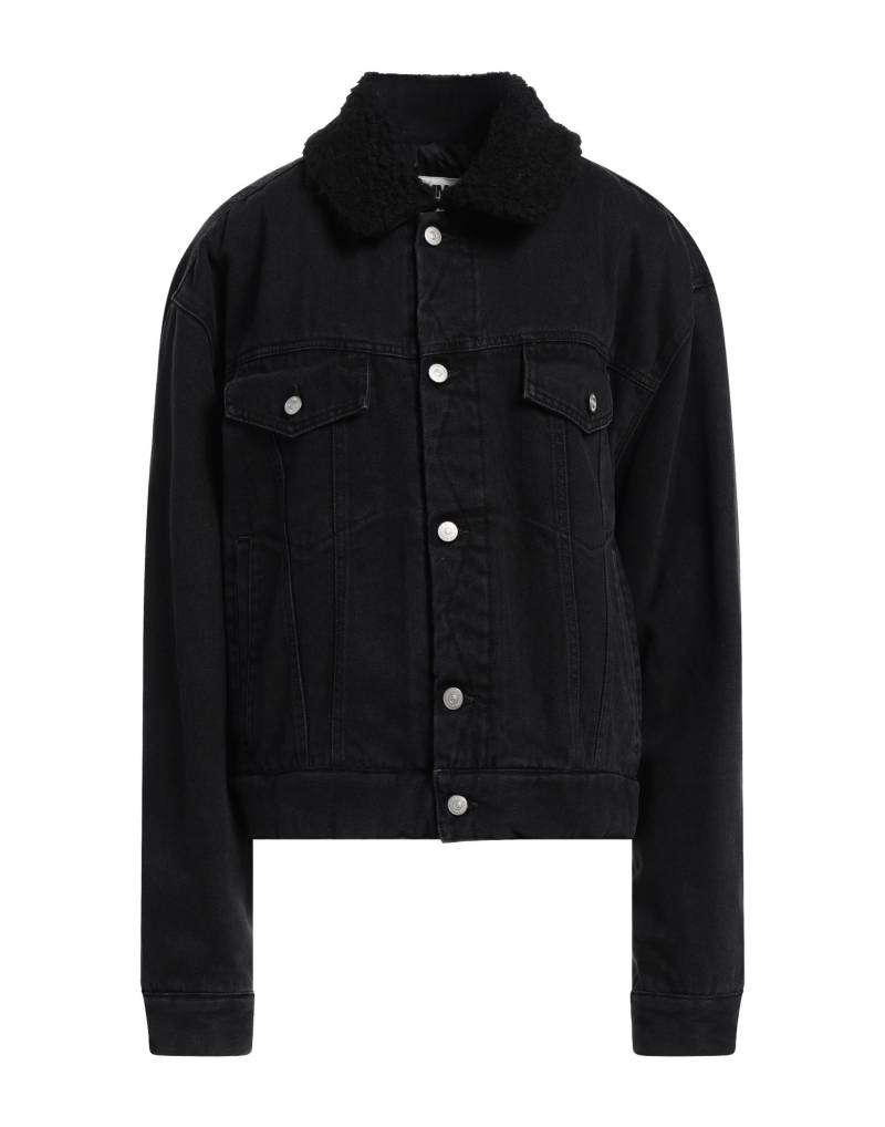 MM6 MAISON MARGIELA Jeansjacke/-mantel Damen Schwarz von MM6 MAISON MARGIELA