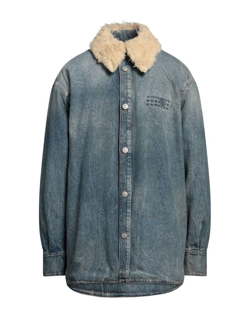 MM6 MAISON MARGIELA Jeansjacke/-mantel Herren Blau von MM6 MAISON MARGIELA